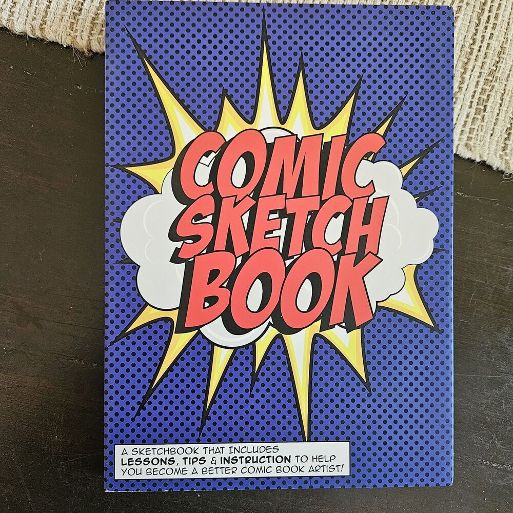 Comic Sketchbook by Piccadilly Create Your Own Comic DIY Paperback NEW